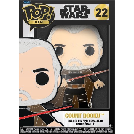 Funko POP Pin - Star Wars - Count Dooku (22)