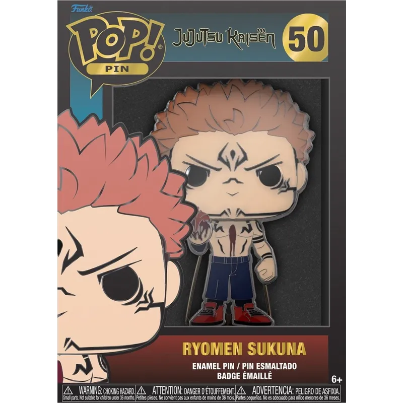 Funko POP Pin - Jujutsu Kaisen - Ryomen Sukuna… | Collectibles Ninja