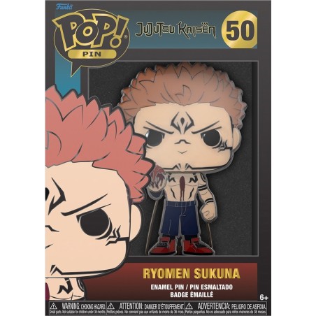 Funko POP Pin - Jujutsu Kaisen - Ryomen Sukuna (50)