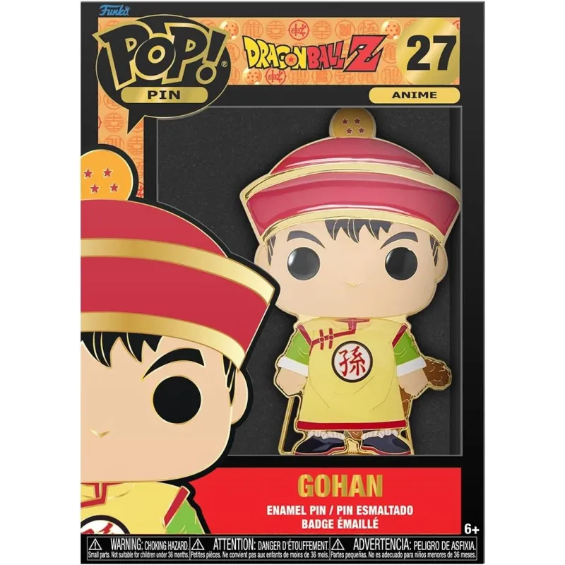 Funko POP Pin - Dragon Ball Z - Gohan (27) | Collectibles Ninja