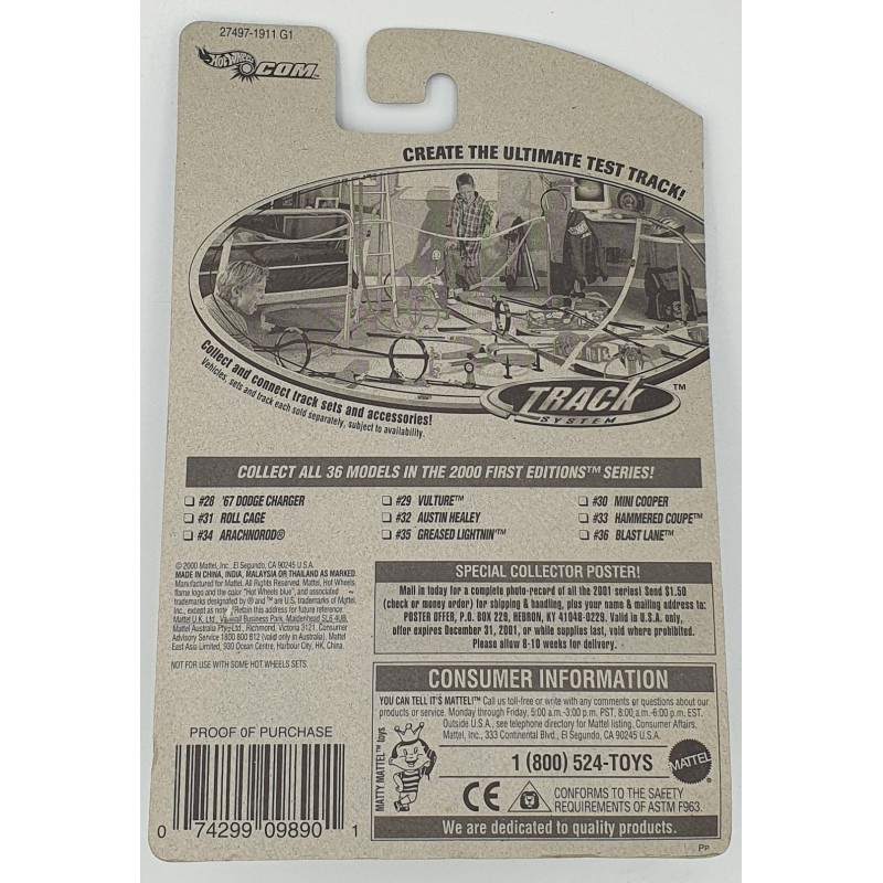 Hot Wheels - First Editions - Blast Lane - 27497 - 1:64