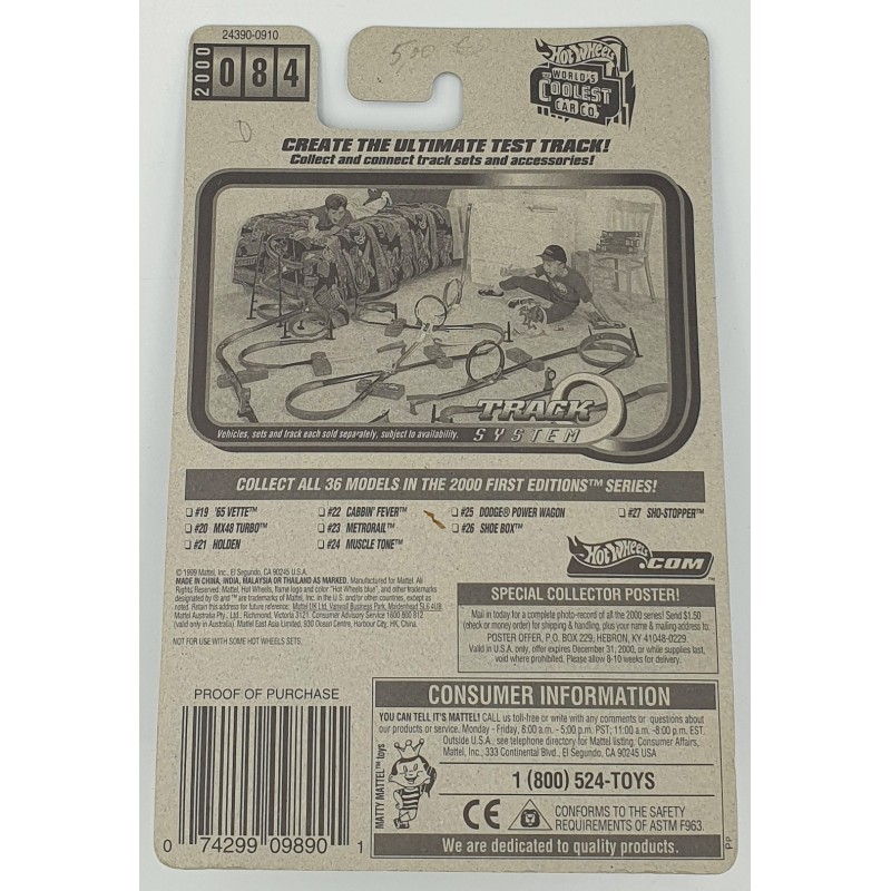 Hot Wheels - First Editions - Muscle Tone - 24390 - 1:64