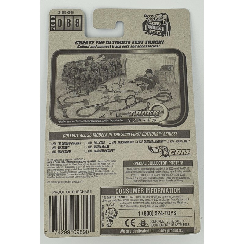 Hot Wheels - First Editions - Vulture - 24382 - 1:64