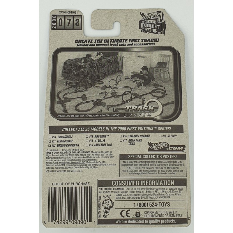 Hot Wheels - First Editions - Surf Crate - 24378 - 1:64