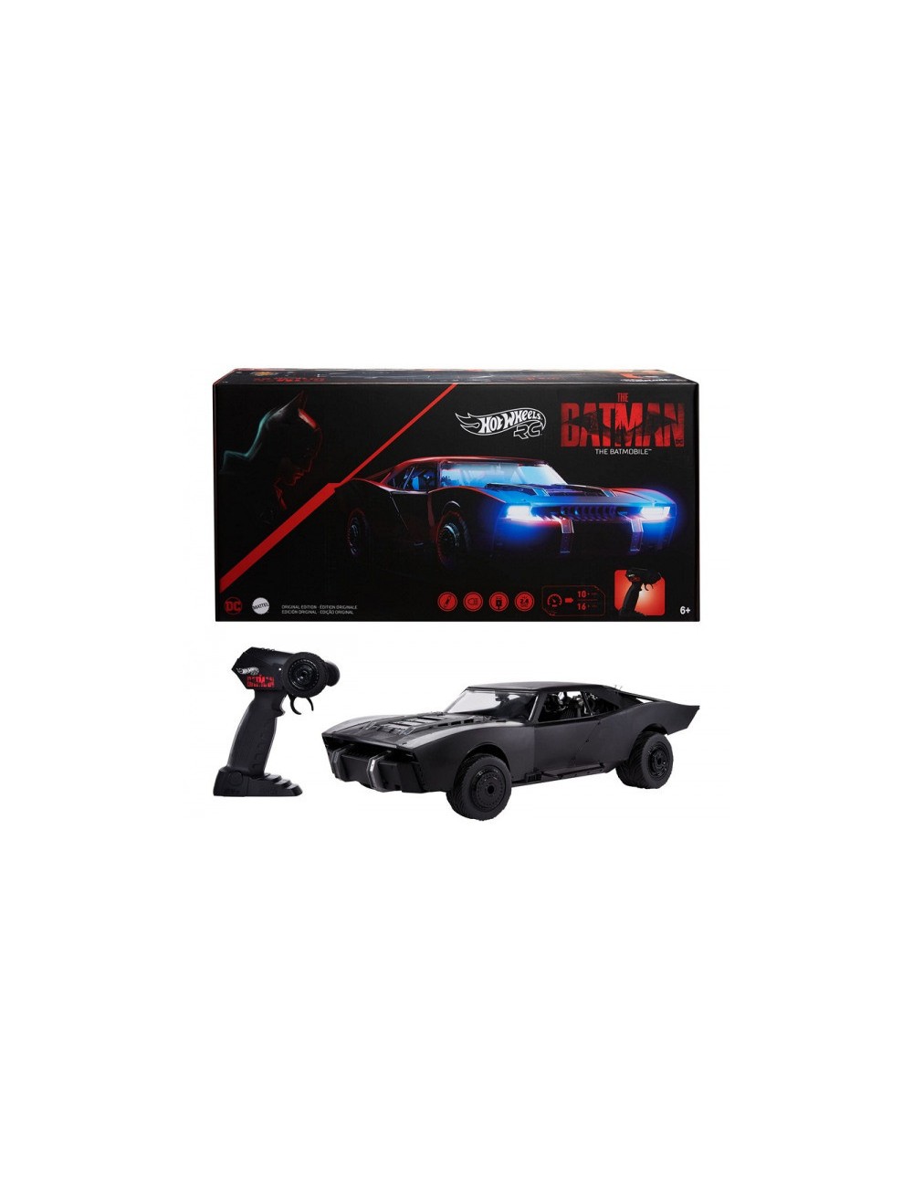 Hot Wheels The Batman Remote-Controlled Batmobile 2.4 GHz