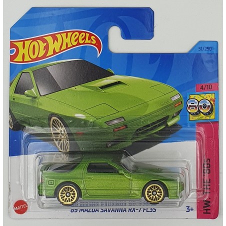 Hot Wheels - HW: The '80s - '89 Mazda Savanna RX-7 FC3S - HKG81 - 1:64