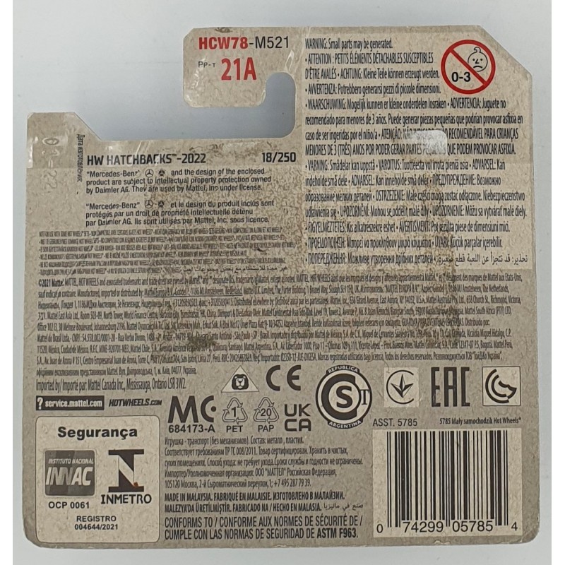 Hot Wheels - HW Hatchbacks - '19 Mercedes-Benz A-Class - HCW78 - 1:64