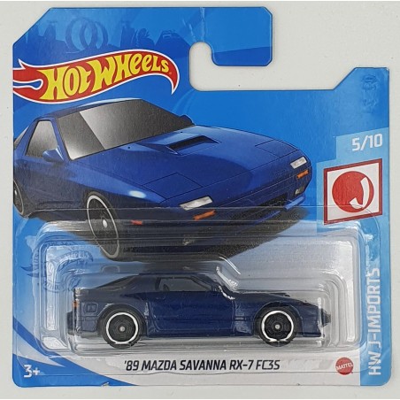 Hot Wheels - HW J-Imports - '89 Mazda Savanna RX-7 FC3S - GTC10 - 1:64