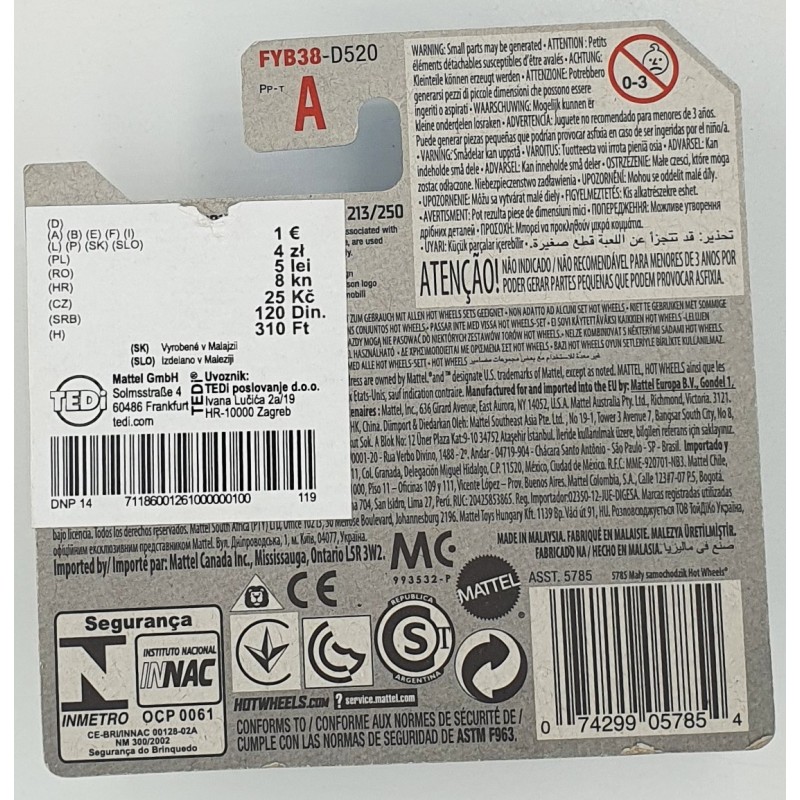 Hot Wheels - HW Exotics - '16 Lamborghini Centenario Roadster - FYB38 - 1:64