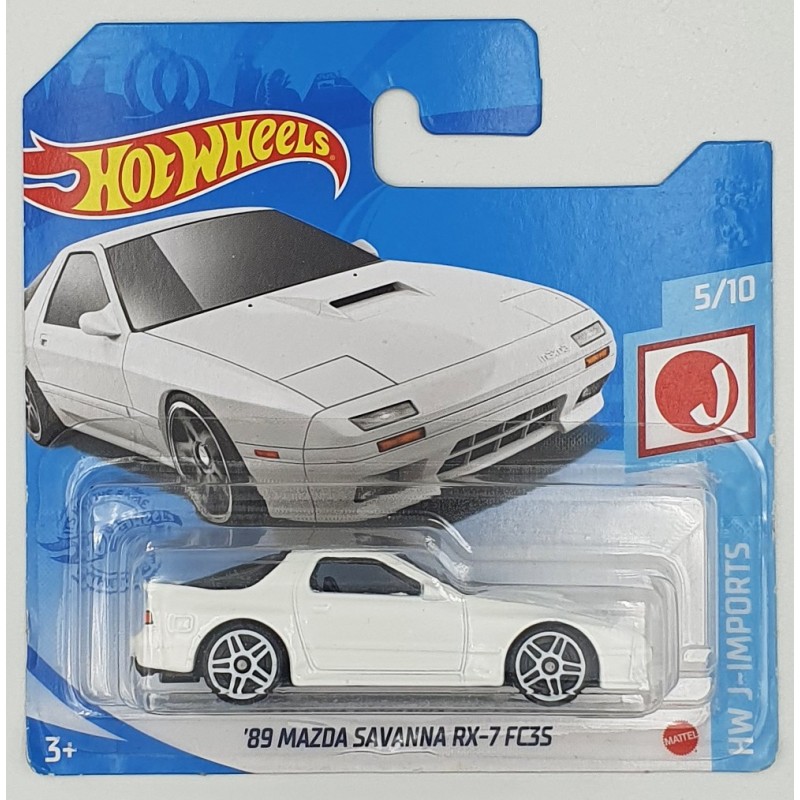 Hot Wheels - HW J-Imports - '89 Mazda Savanna RX-7 FC3S - GTB04 - 1:64