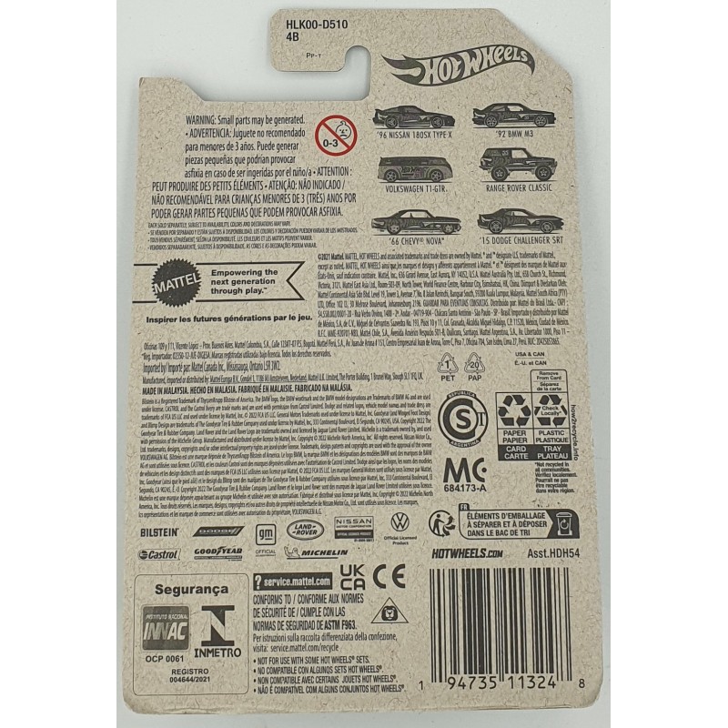 Hot Wheels - 55th Anniversary - '66 Chevy Nova - HLK00 - 1:64