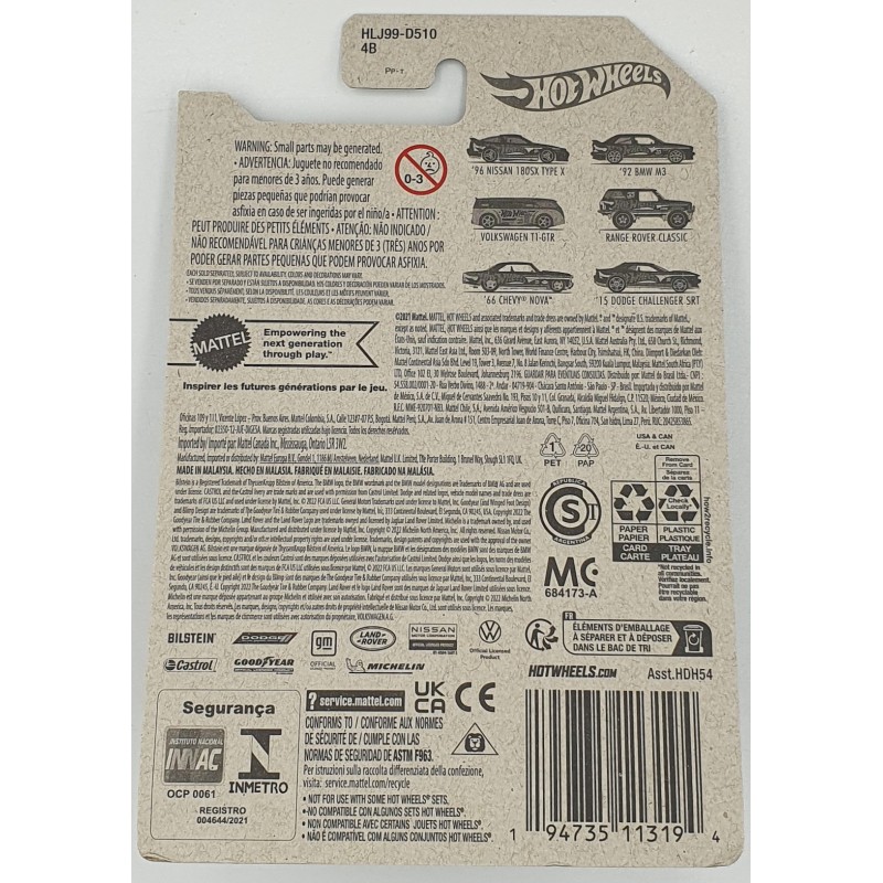 Hot Wheels - 55th Anniversary - Range Rover Classic - HLJ99 - 1:64