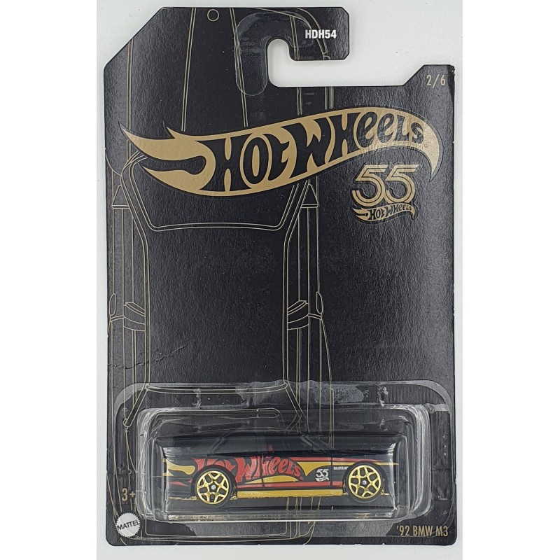 Hot Wheels - 55th Anniversary - '92 BMW M3 - HLJ97 - 1:64