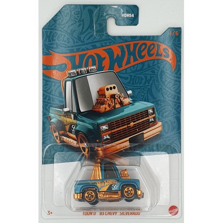 Hot Wheels - 56th Anniversary - Toon'd '83 Chevy Silverado - HVX00 - 1:64