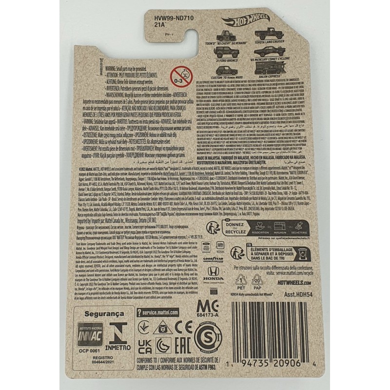 Hot Wheels - 56th Anniversary - Custom '70 Honda N600 - HVW99 - 1:64