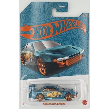 Hot Wheels - 56th Anniversary - Nissan Silvia (S14) Drift - HVX05 - 1:64