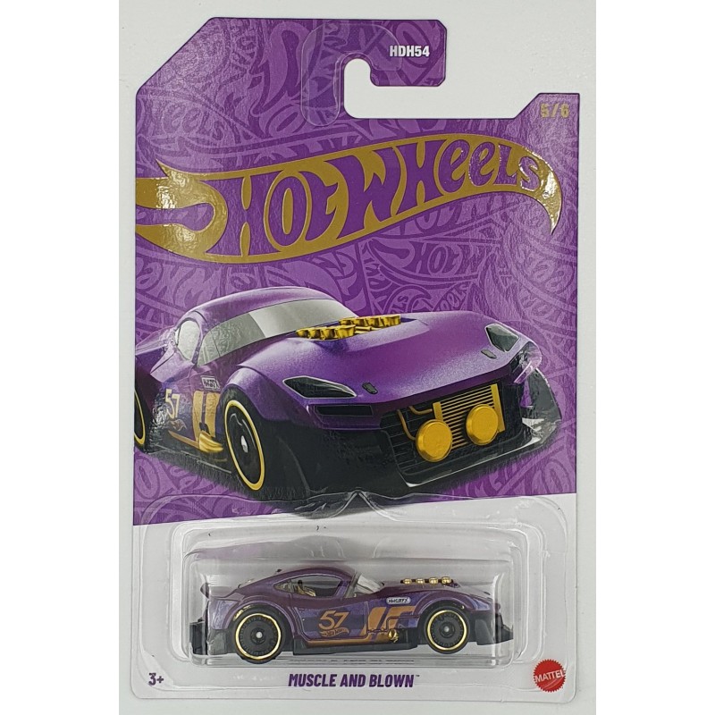 Hot Wheels - 57th Anniversary - Muscle And Blown - JDM24 - 1:64