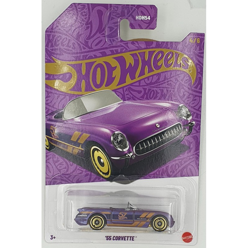 Hot Wheels - 57th Anniversary - '55 Corvette - JDM23 - 1:64