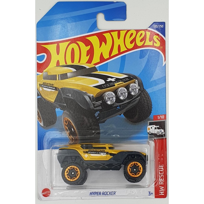 Hot Wheels - HW Rescue - Hyper Rocker - HCV50 - 1:64