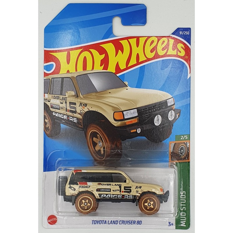 Hot Wheels - Mud Studs - Toyota Land Cruiser 80 - HCT64 - 1:64
