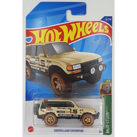 Hot Wheels - Mud Studs - Toyota Land Cruiser 80 - HCT64 - 1:64