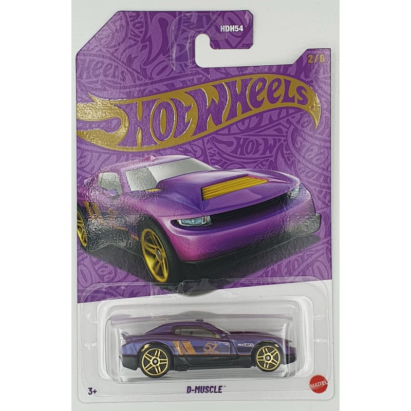 Hot Wheels - 57th Anniversary - D-Muscle - JDM21 - 1:64