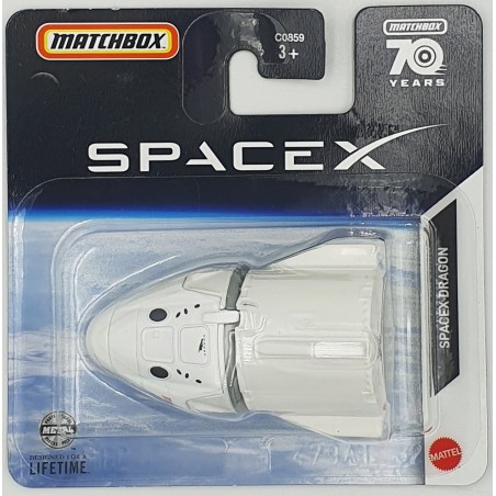 Matchbox - SpaceX Dragon - HFT23-LA12 - 1:64