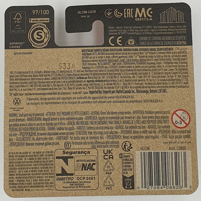 Matchbox - 1976 Volkswagen Golf GTI MK1 - HLC96 - 1:64