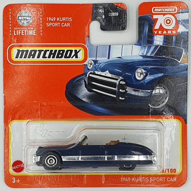 Matchbox - 1949 Kurtis Sport Car - HLC82 - 1:64
