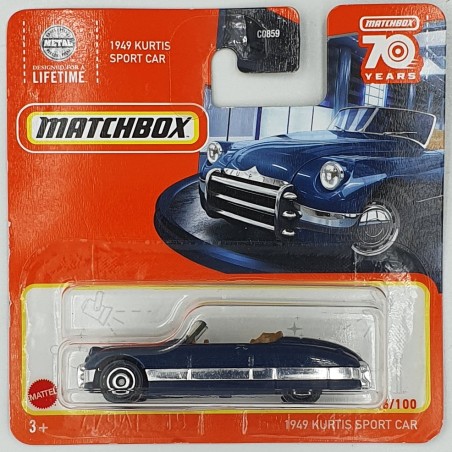 Matchbox - 1949 Kurtis Sport Car - HLC82 - 1:64