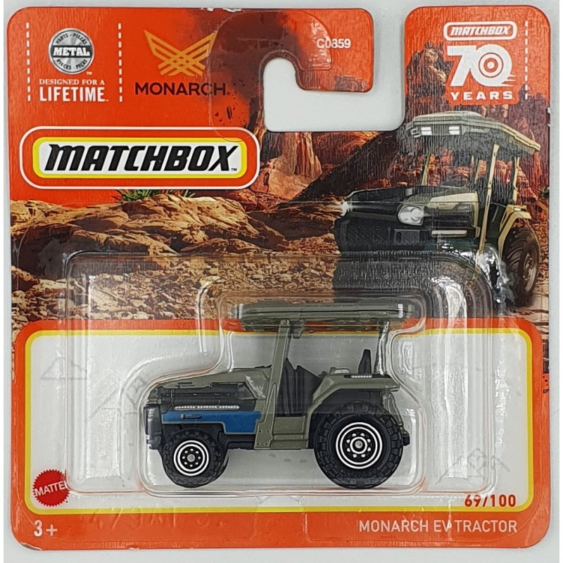 Matchbox - Monarch EV Tractor - HLC52 - 1:64