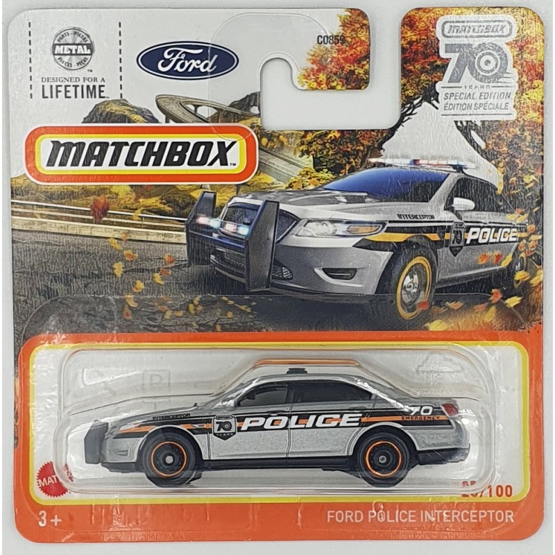 Matchbox - Ford Police Interceptor - HLD04 - 1:64
