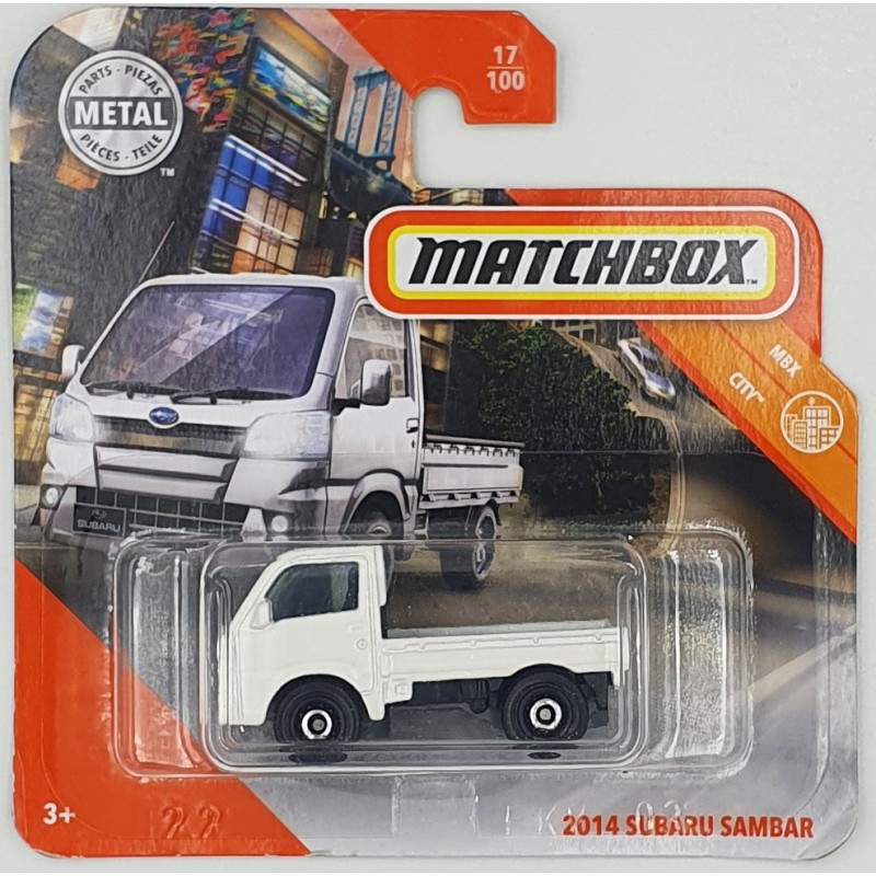 Matchbox - 2014 Subaru Sambar - GKL92 - 1:64