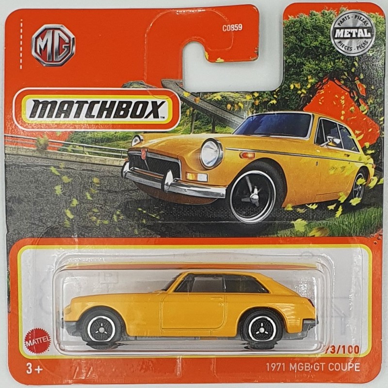 Matchbox - 1971 MGB GT Coupe - HFR86 - 1:64