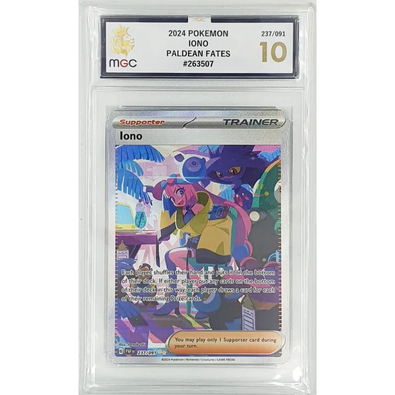 2024 Pokemon - Iono - Paldean Fates - 10 | Collectibles Ninja