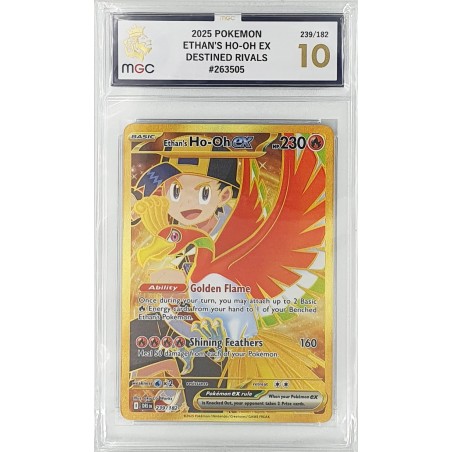 2025 Pokemon - Ethan's Ho-Oh Ex - Destined Rivals - 10