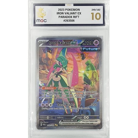 2023 Pokemon - Iron Valiant Ex - Paradox Rift - 10
