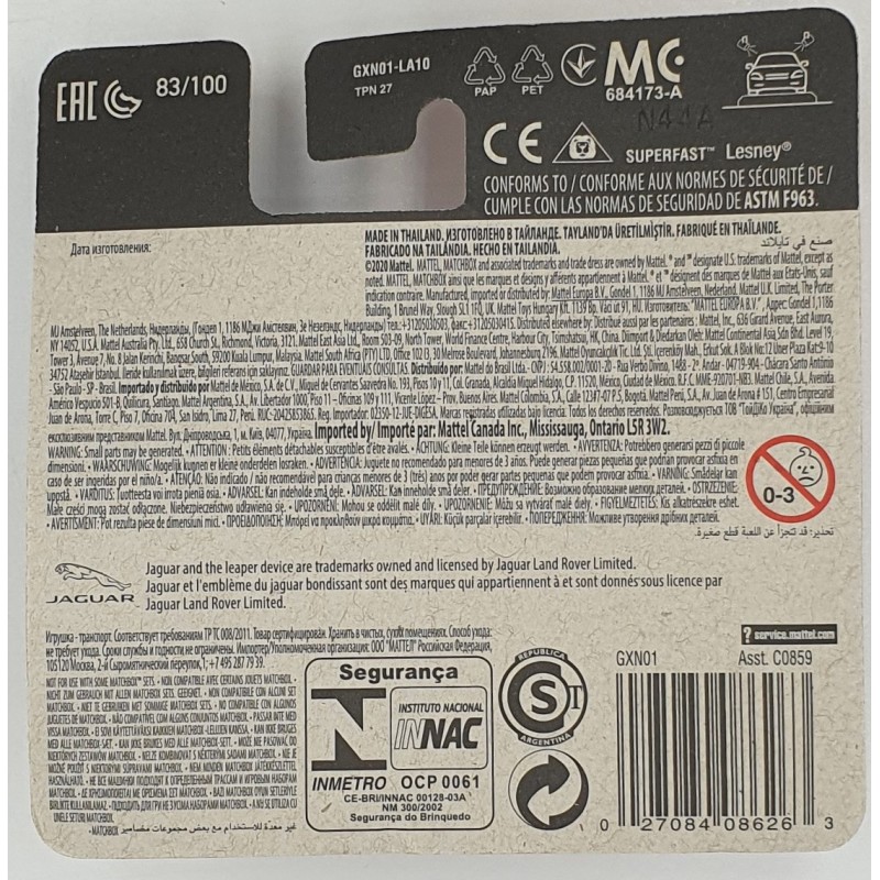 Matchbox - '56 Jaguar XK140 Roadster - GXN01 - 1:64