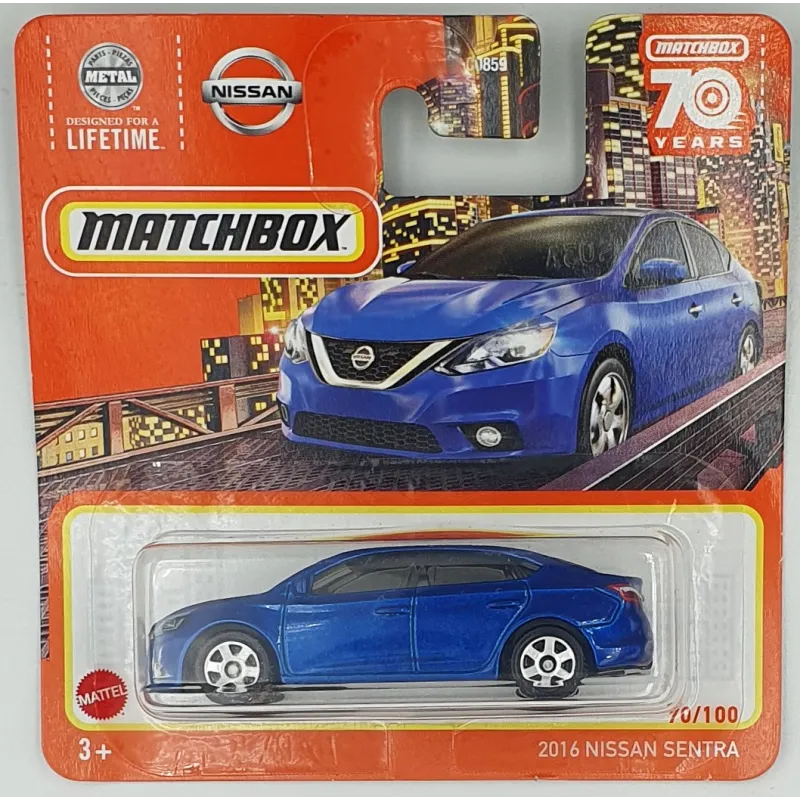 Matchbox - 2016 Nissan Sentra - HLC53 - 1:64 | Collectibles Ninja
