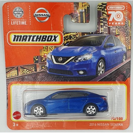 Matchbox - 2016 Nissan Sentra - HLC53 - 1:64