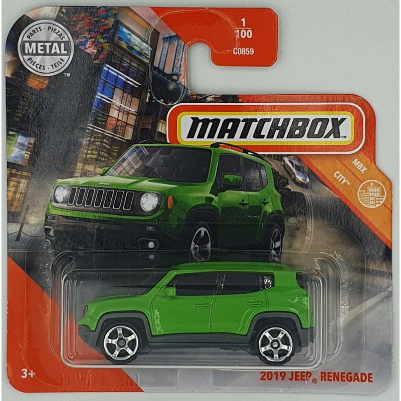Matchbox - 2019 Jeep Renegade - GKL67 - 1:64