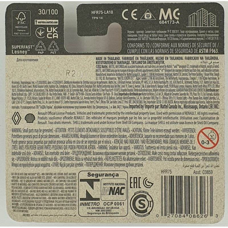 Matchbox - Renault Kangoo - HFR75 - 1:64