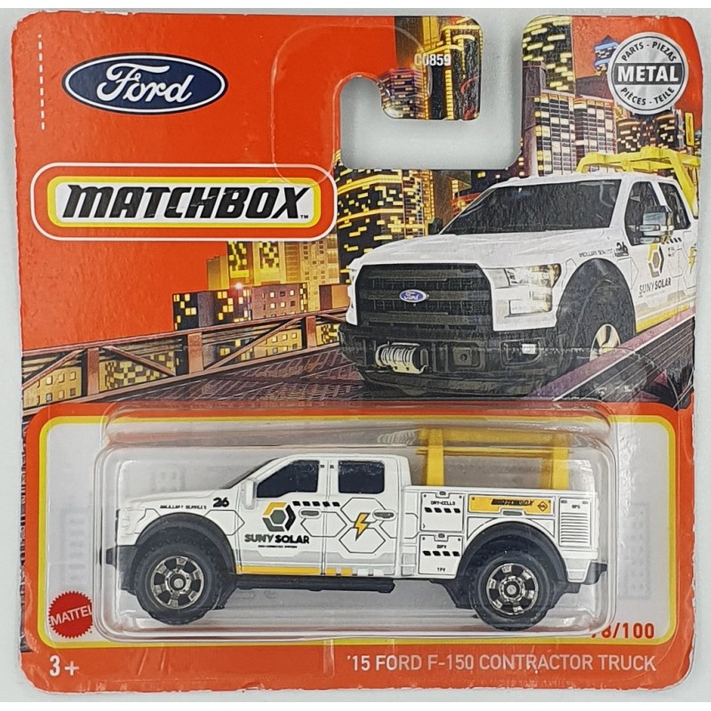 Matchbox - '15 Ford F-150 Contractor Truck - GXM96 - 1:64