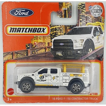 Matchbox - '15 Ford F-150 Contractor Truck - GXM96 - 1:64