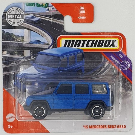 Matchbox - '15 Mercedes-Benz G550 - GKM55 - 1:64