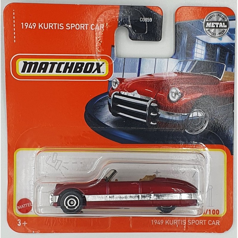 Matchbox - 1949 Kurtis Sport Car - HFR38 - 1:64