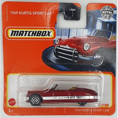 Matchbox - 1949 Kurtis Sport Car - HFR38 - 1:64