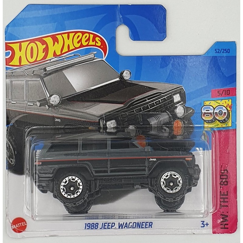 Hot Wheels - HW: The '80s - 1988 Jeep Wagoneer - HKG86 - 1:64