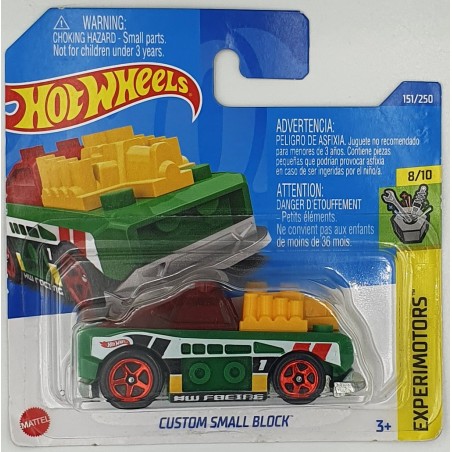 Hot Wheels - Experimotors - Custom Small Block - HCX69 - 1:64