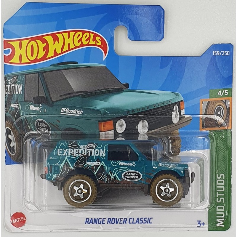 Hot Wheels - Mud Studs - Range Rover Classic - HCT76 - 1:64